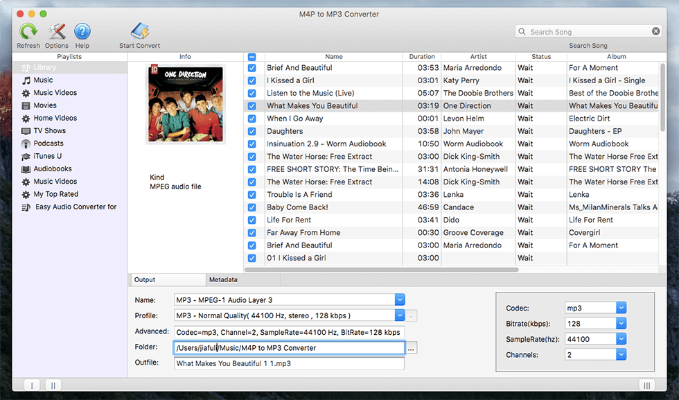 freeware to convert protected m4p to mp3