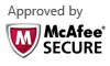 Approved by Mcafee